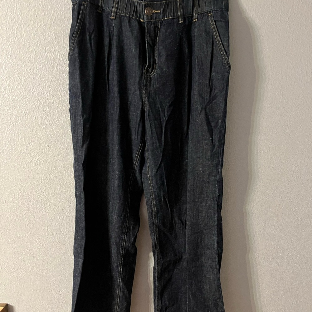 Women's High Rise Dark Blue Jeans